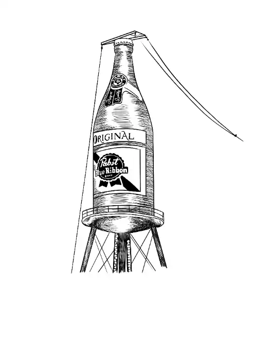 bottle illustration