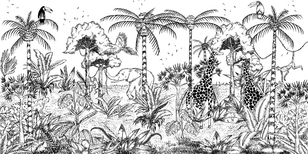 jungle illustration