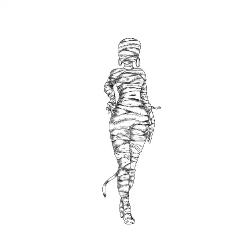 mummy illustration