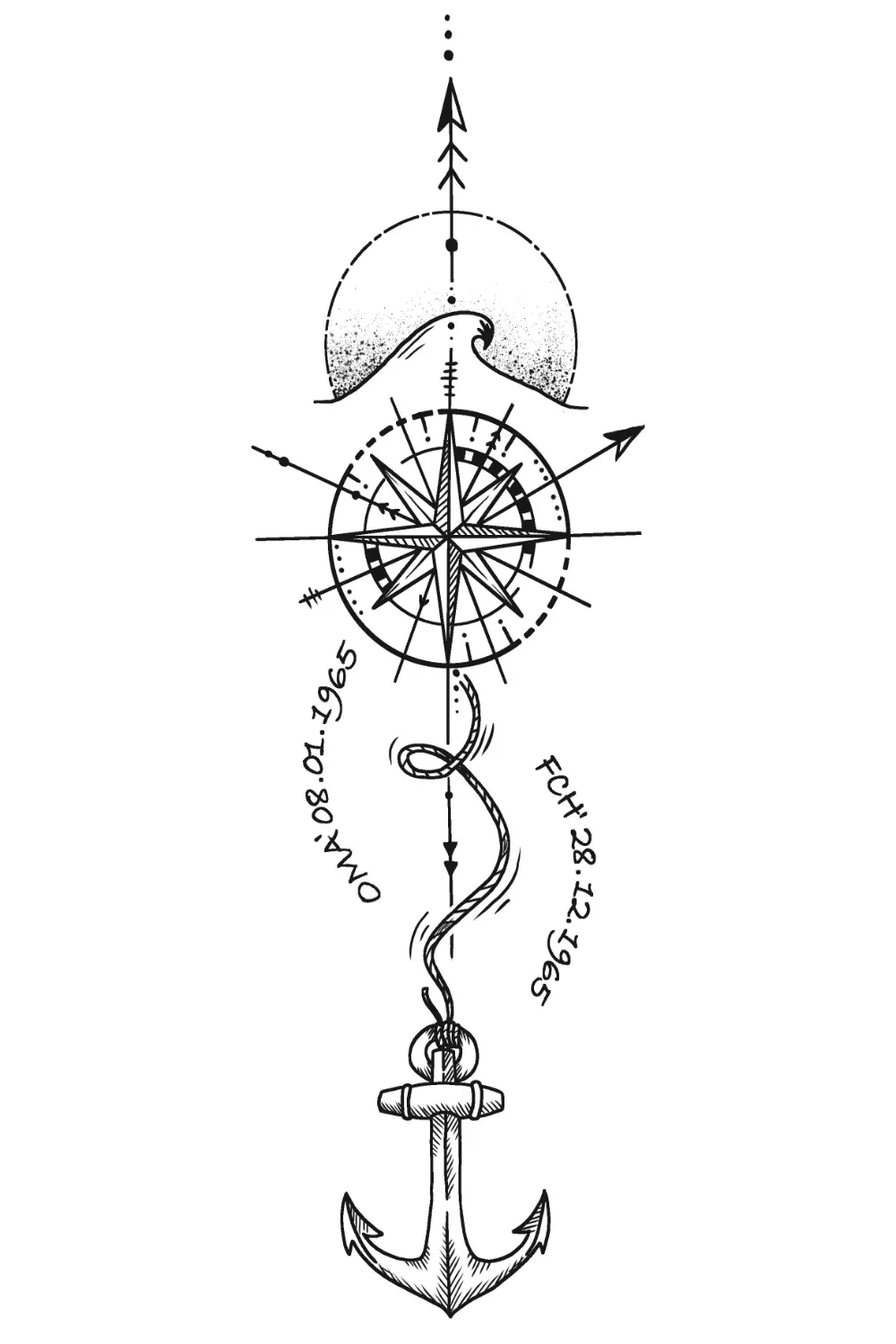 compass illustration